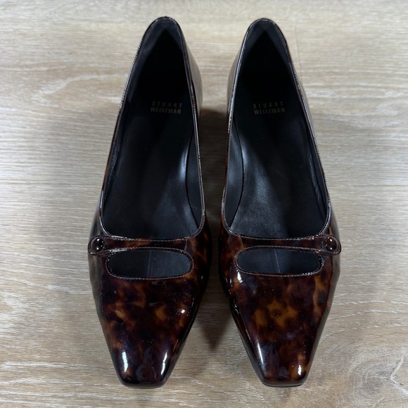 Stuart Weitzman Tortoiseshell Flats - Picture 3 of 8